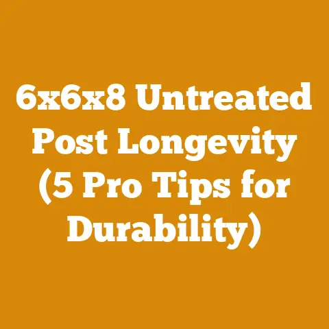6x6x8 Untreated Post Longevity (5 Pro Tips for Durability)