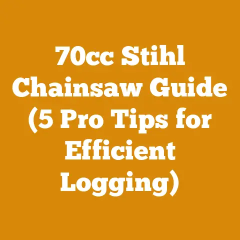 70cc Stihl Chainsaw Guide (5 Pro Tips for Efficient Logging)