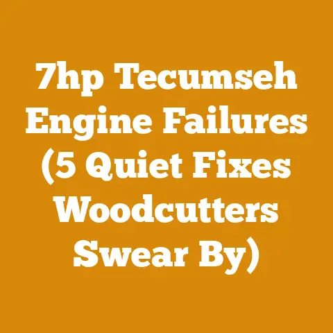 7hp Tecumseh Engine Failures (5 Quiet Fixes Woodcutters Swear By)