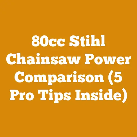 80cc Stihl Chainsaw Power Comparison (5 Pro Tips Inside)