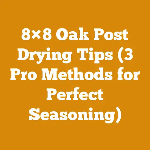 8×8 Oak Post Drying Tips (3 Pro Methods for Perfect Seasoning)