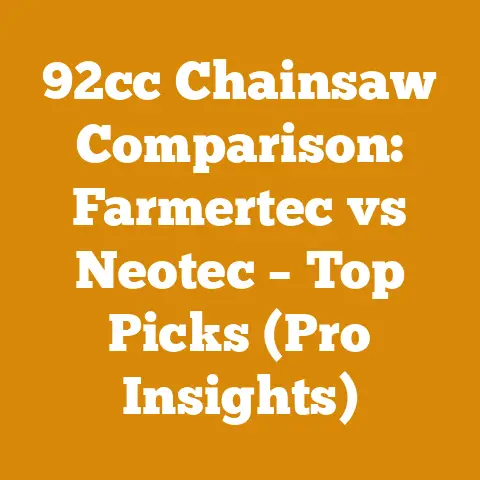 92cc Chainsaw Comparison: Farmertec vs Neotec – Top Picks (Pro Insights)