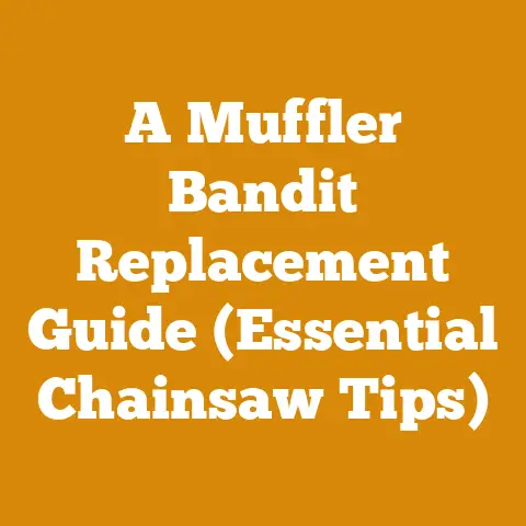 A Muffler Bandit Replacement Guide (Essential Chainsaw Tips)