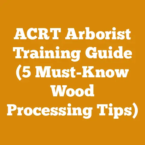 ACRT Arborist Training Guide (5 Must-Know Wood Processing Tips)