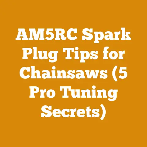 AM5RC Spark Plug Tips for Chainsaws (5 Pro Tuning Secrets)