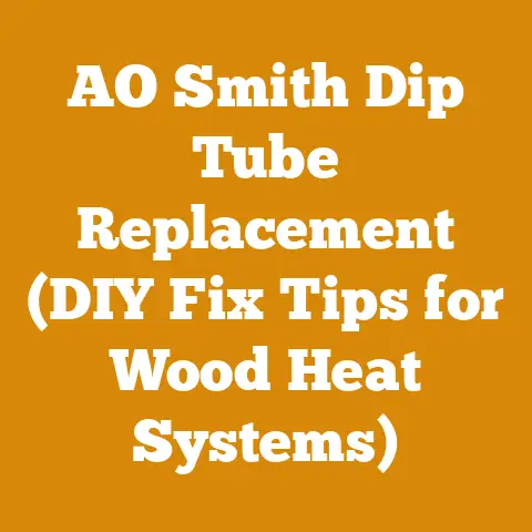 AO Smith Dip Tube Replacement (DIY Fix Tips for Wood Heat Systems)