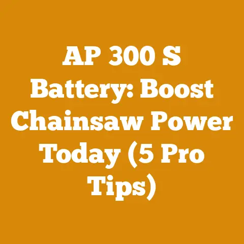 AP 300 S Battery: Boost Chainsaw Power Today (5 Pro Tips)