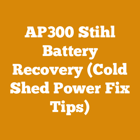 AP300 Stihl Battery Recovery (Cold Shed Power Fix Tips)