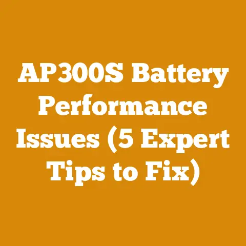 AP300S Battery Performance Issues (5 Expert Tips to Fix)