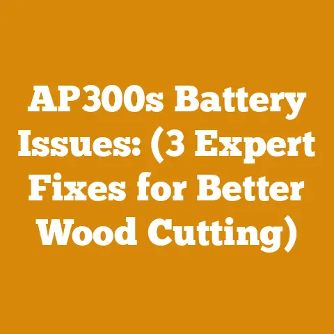 AP300s Battery Issues: (3 Expert Fixes for Better Wood Cutting)