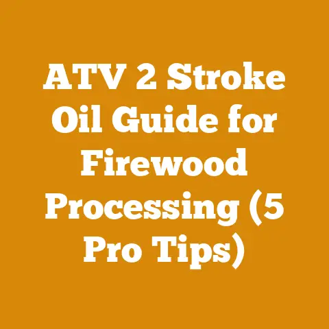 ATV 2 Stroke Oil Guide for Firewood Processing (5 Pro Tips)