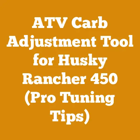 ATV Carb Adjustment Tool for Husky Rancher 450 (Pro Tuning Tips)