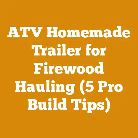 ATV Homemade Trailer for Firewood Hauling (5 Pro Build Tips)