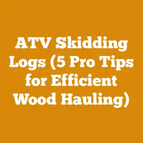ATV Skidding Logs (5 Pro Tips for Efficient Wood Hauling)