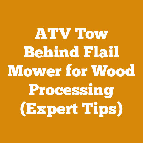 ATV Tow Behind Flail Mower for Wood Processing (Expert Tips)