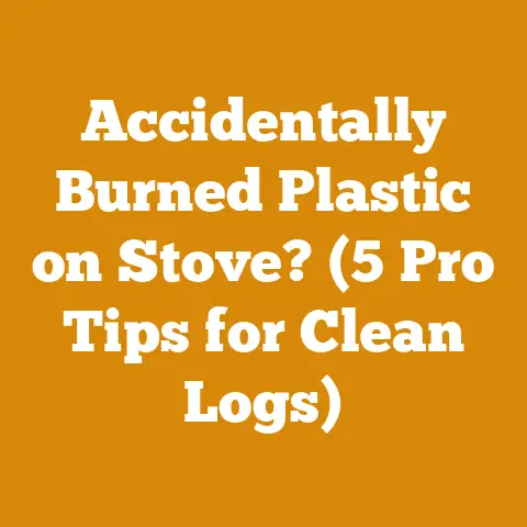 Accidentally Burned Plastic on Stove? (5 Pro Tips for Clean Logs)