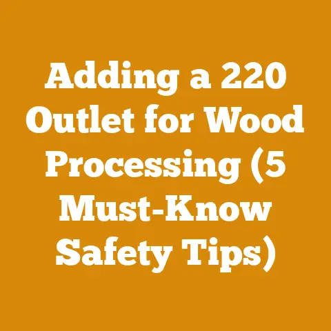 Adding a 220 Outlet for Wood Processing (5 Must-Know Safety Tips)