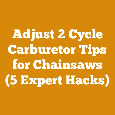Adjust 2 Cycle Carburetor Tips for Chainsaws (5 Expert Hacks)