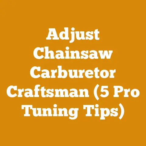 Adjust Chainsaw Carburetor Craftsman (5 Pro Tuning Tips)