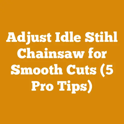 Adjust Idle Stihl Chainsaw for Smooth Cuts (5 Pro Tips)