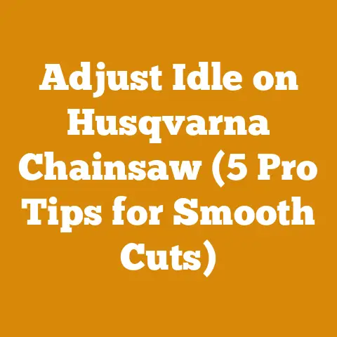 Adjust Idle on Husqvarna Chainsaw (5 Pro Tips for Smooth Cuts)