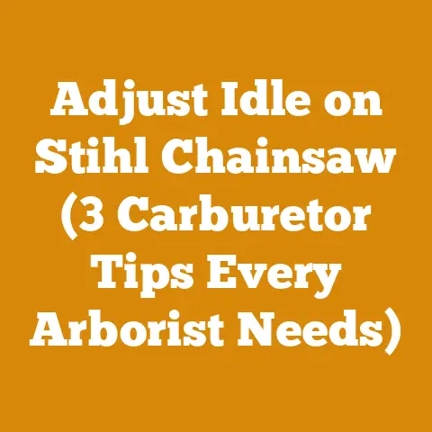 Adjust Idle on Stihl Chainsaw (3 Carburetor Tips Every Arborist Needs)