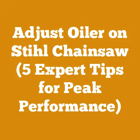 Adjust Oiler on Stihl Chainsaw (5 Expert Tips for Peak Performance)