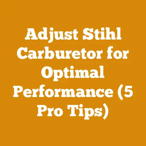 Adjust Stihl Carburetor for Optimal Performance (5 Pro Tips)