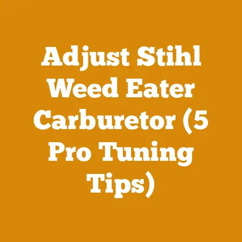 Adjust Stihl Weed Eater Carburetor (5 Pro Tuning Tips)