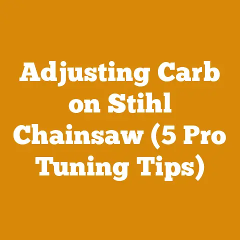 Adjusting Carb on Stihl Chainsaw (5 Pro Tuning Tips)