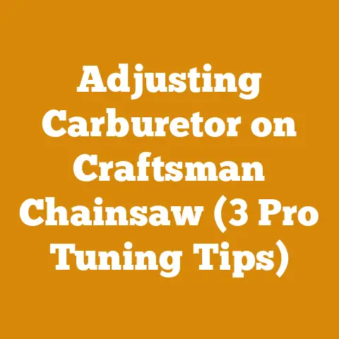 Adjusting Carburetor on Craftsman Chainsaw (3 Pro Tuning Tips)