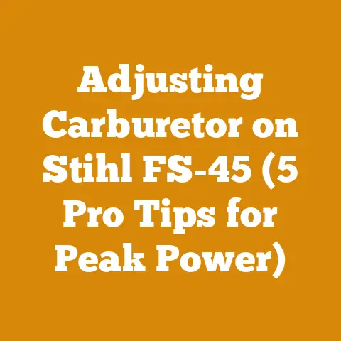 Adjusting Carburetor on Stihl FS-45 (5 Pro Tips for Peak Power)