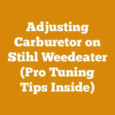 Adjusting Carburetor on Stihl Weedeater (Pro Tuning Tips Inside)