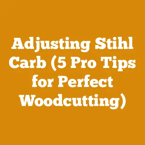 Adjusting Stihl Carb (5 Pro Tips for Perfect Woodcutting)