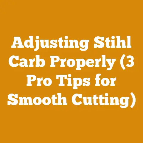 Adjusting Stihl Carb Properly (3 Pro Tips for Smooth Cutting)