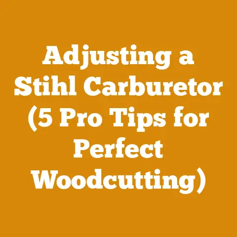 Adjusting a Stihl Carburetor (5 Pro Tips for Perfect Woodcutting)