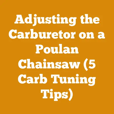 Adjusting the Carburetor on a Poulan Chainsaw (5 Carb Tuning Tips)