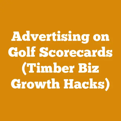 Advertising on Golf Scorecards (Timber Biz Growth Hacks)