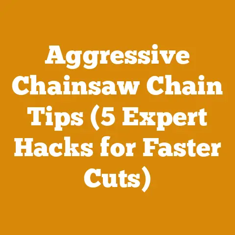 Aggressive Chainsaw Chain Tips (5 Expert Hacks for Faster Cuts)