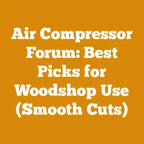Air Compressor Forum: Best Picks for Woodshop Use (Smooth Cuts)