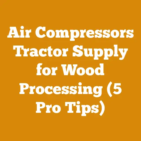Air Compressors Tractor Supply for Wood Processing (5 Pro Tips)