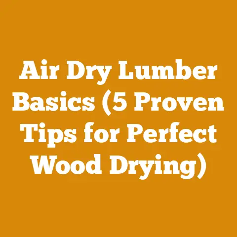 Air Dry Lumber Basics (5 Proven Tips for Perfect Wood Drying)