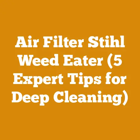 Air Filter Stihl Weed Eater (5 Expert Tips for Deep Cleaning)