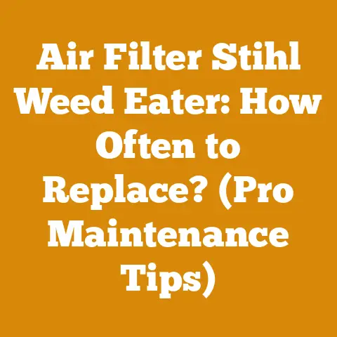 Air Filter Stihl Weed Eater: How Often to Replace? (Pro Maintenance Tips)
