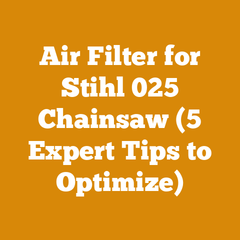 Air Filter for Stihl 025 Chainsaw (5 Expert Tips to Optimize)