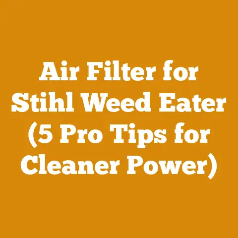 Air Filter for Stihl Weed Eater (5 Pro Tips for Cleaner Power)