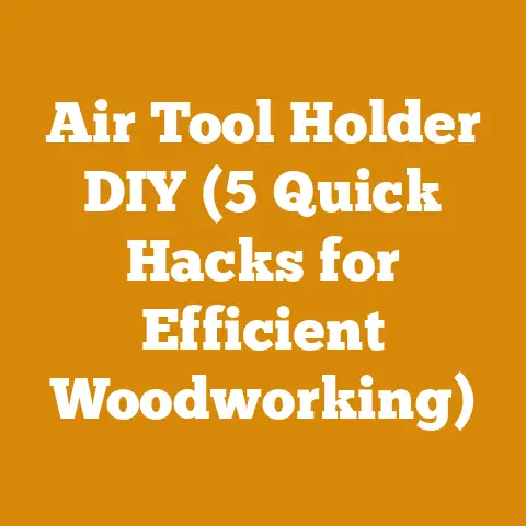 Air Tool Holder DIY (5 Quick Hacks for Efficient Woodworking)