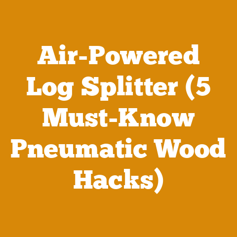 Air-Powered Log Splitter (5 Must-Know Pneumatic Wood Hacks)