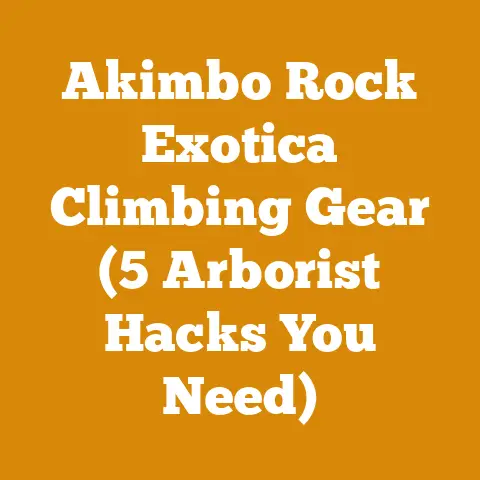 Akimbo Rock Exotica Climbing Gear (5 Arborist Hacks You Need)