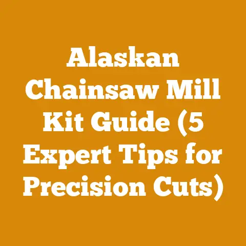 Alaskan Chainsaw Mill Kit Guide (5 Expert Tips for Precision Cuts)